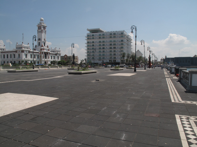 Malecón de Veracruz.